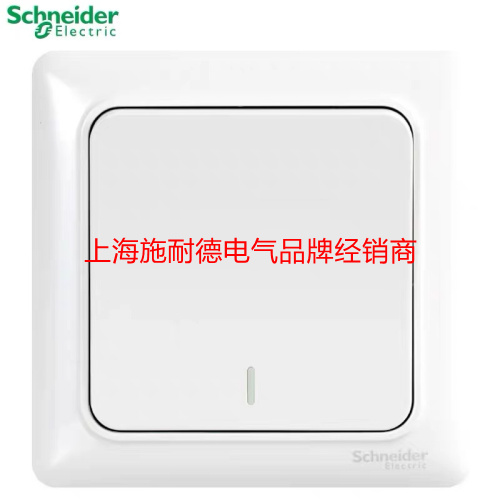 Schneider Switch Panel Wise White Series Single Open Single Open Double Control Switch A3E31_2A-Taobao