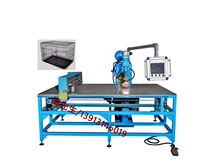 High Efficiency Xy Shaft Automatic Row Welding Pet Cage Burn Baking Mesh Sheet Bumper Wire Stainless Steel Mesh Automatic Butt Welding Machine