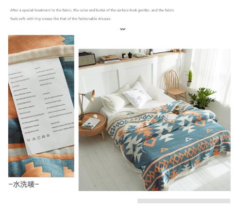 Tân Cương dài bốn lớp bông gạc trải giường mùa hè jacquard là 200cmx230cm phim hoạt hình vải cotton - Trải giường drap giường đẹp
