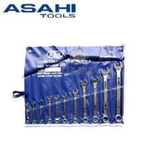 Japan rising sun ASAHI plum open dual-use wrench Plum open dual-use wrench Metric manual set wrench