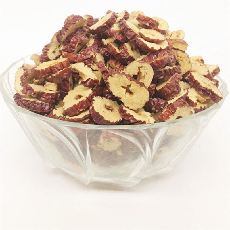 Red date dry 500g crisp fragrant sweet Xinjiang Ruoqiang red date dry date slice non-nuclear toasted red date rings tea-making snacks