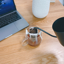 (Gift) Broken Sugar Valley transparent coffee glass