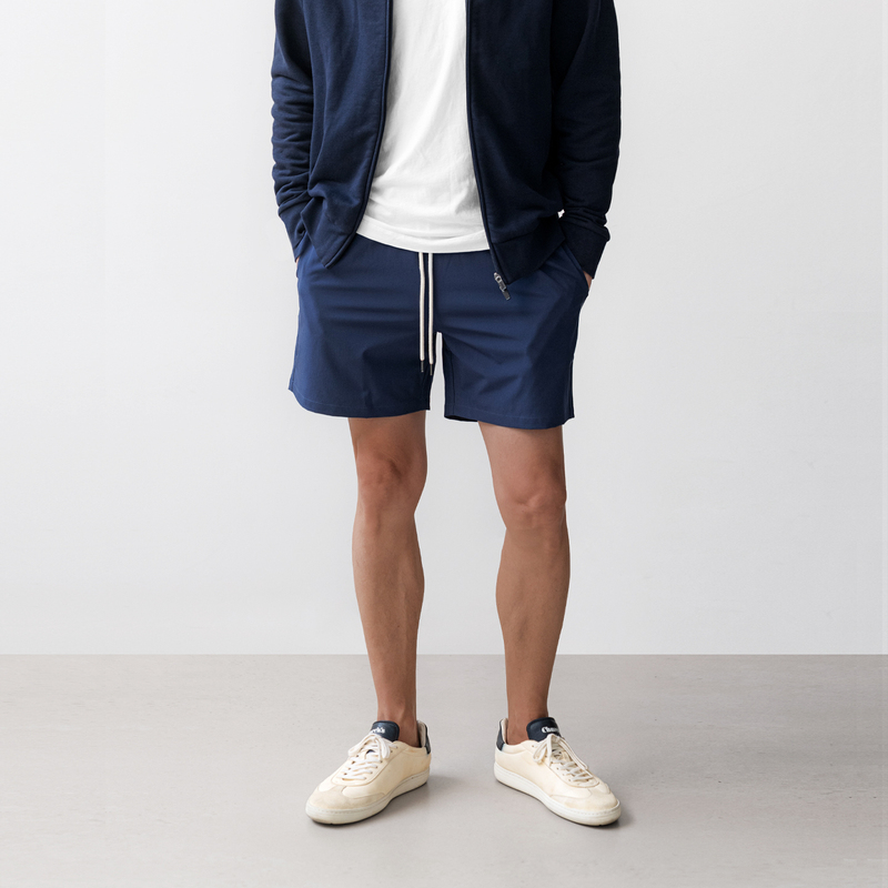 Lightweight | Four-Quarter Length Beach Travel Sports Shorts