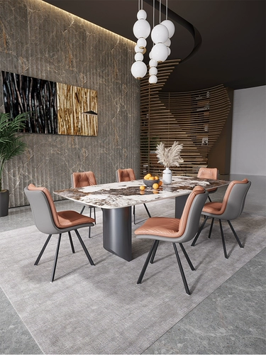 Современная простота итальянская легкая роскошная Pandora Liang Table Table Luxury Master Design Family Category