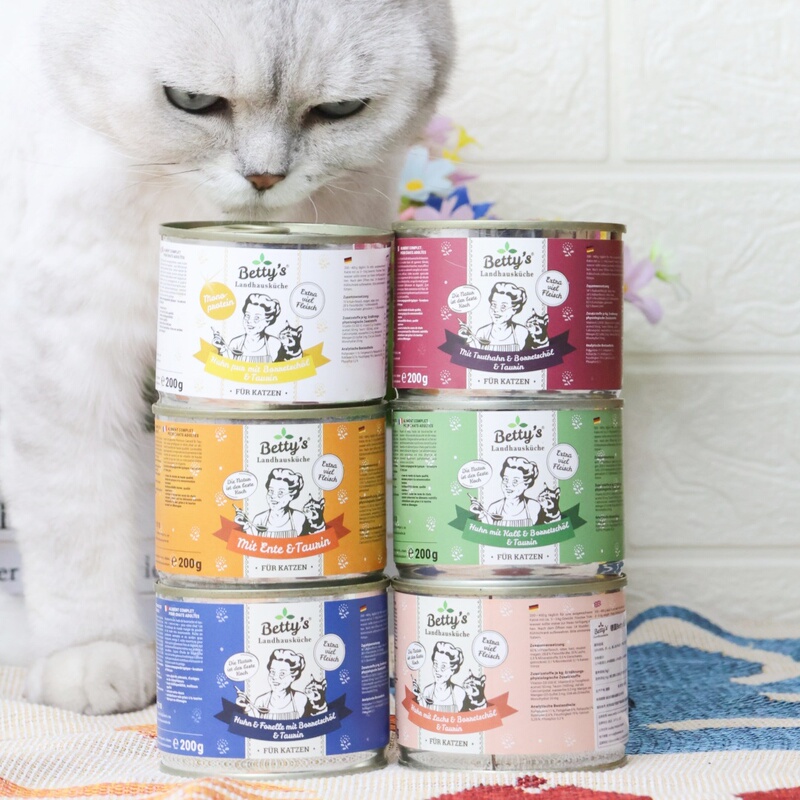 Runming Anti-Counterfeit German Betty's Granny Cat Canned Food Pack Cat Staple Food Low Phosphorus Canned Snowland Can Runming Anti-Counterfeit German Betty's Granny Cat Canned Food Pack Cat Staple Food Low Phosphorus Canned Snowland Can