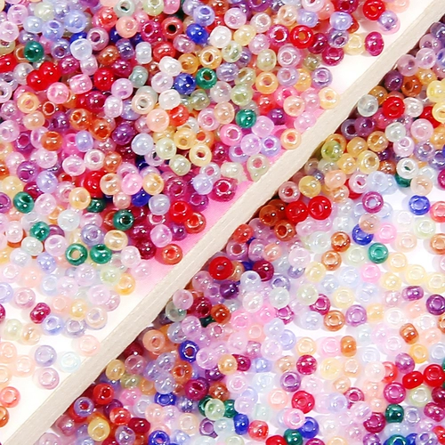 Кремовые бусины из нефрита ручной работы, браслет из бисера, китайская шпилька с кисточками, аксессуары, 2-4мм, имитация льда