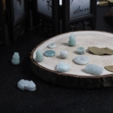 Натуральный нефрит из нефрита, защитный амулет, пряжка, украшение-шарик, бусины, браслет ручной работы, ожерелье, аксессуар, аксессуары