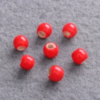 Одноцветный красный 6мм 20 шт./упак.