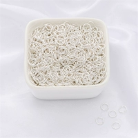 [Одиночный круг] 50 из 3 ммх.5 мм на гальваническое серебро 50