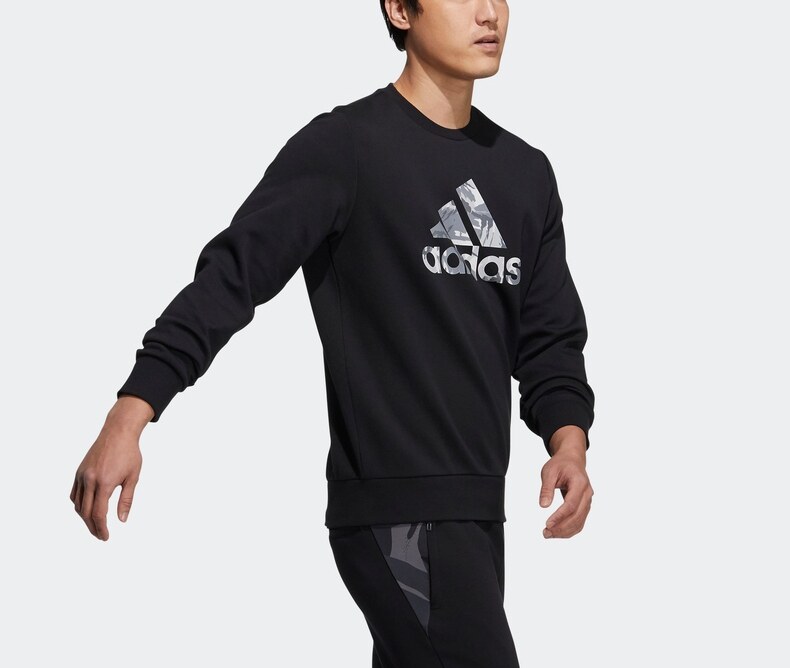 adidas 男士 春秋运动卫衣 图5