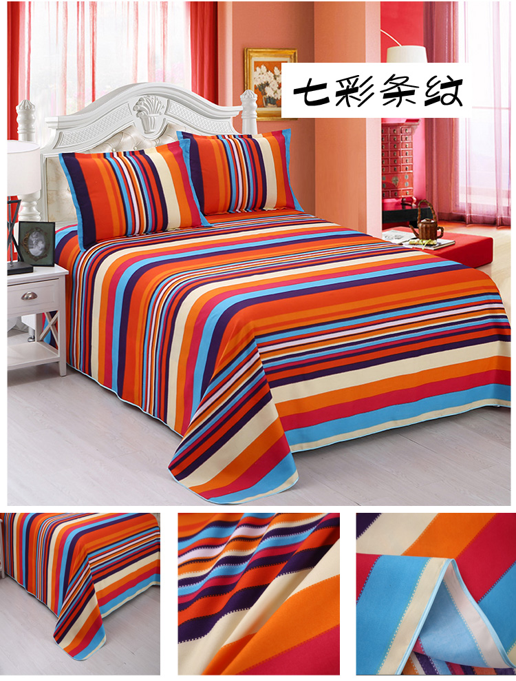 Khăn trải giường sinh viên đơn 1,5 m giường đơn ga trải giường mùa hè