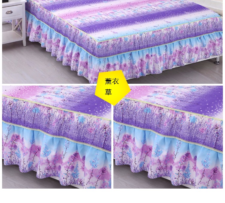 Giường đơn mảnh dày đơn giản trải giường chà nhám giường trampoline tấm trải giường 1,8 m 1,5m giường chống trượt bảo vệ bộ ga giường spa