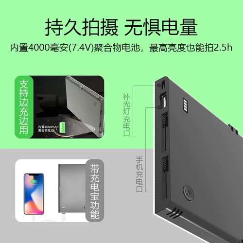 Портативный светодиодный заполняющий свет, портативная камера видеонаблюдения