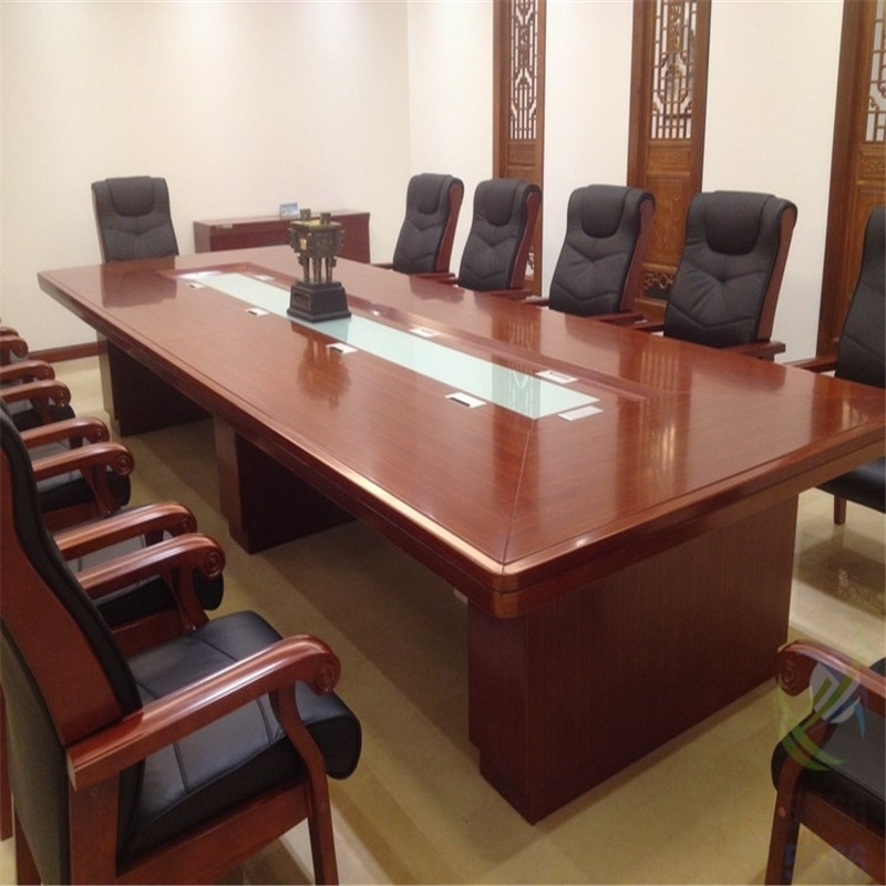 Paint Conference Table Long Table and Chair Combination Large and Small Solid Wood Leather Office Furniture Training Table Negotiation Table Meeting Table Paint Conference Table Long Table and Chair Combination Large and Small Solid Wood Leather Office Furniture Training Table Negotiation Table Meeting Table
