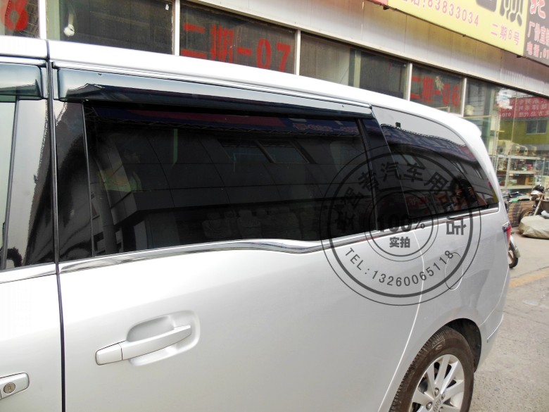 Buick GL8 mưa bánh mưa phun lông mày đúc bộ 11-17 Buick GL8 mưa bánh mưa mưa bộ 4 - Mưa Sheld mieng dan guong oto chong nuoc