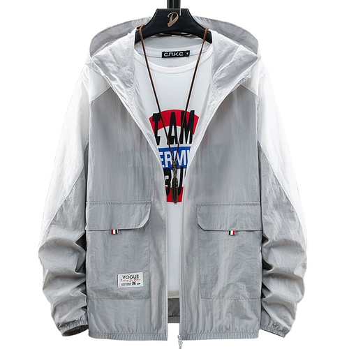 Летняя шелковая одежда для защиты от солнца, дышащая легкая и тонкая куртка, оверсайз