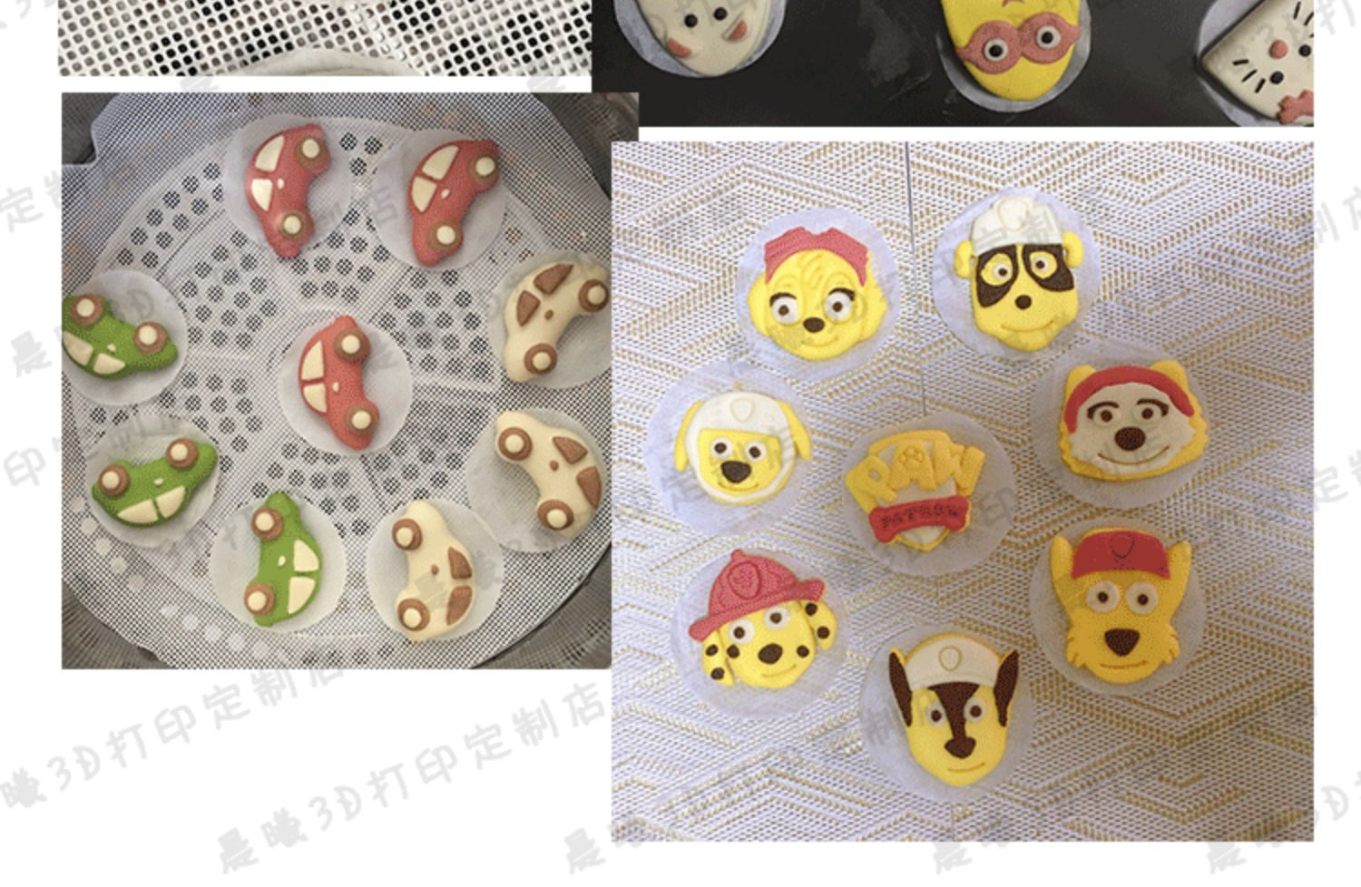 Pokémon Pokemon Kiểu Taro Khuôn Pasta Mô hình Hoạt hình Trang chủ Baby Fondant Cookies - Tự làm khuôn nướng khuôn làm bánh bao