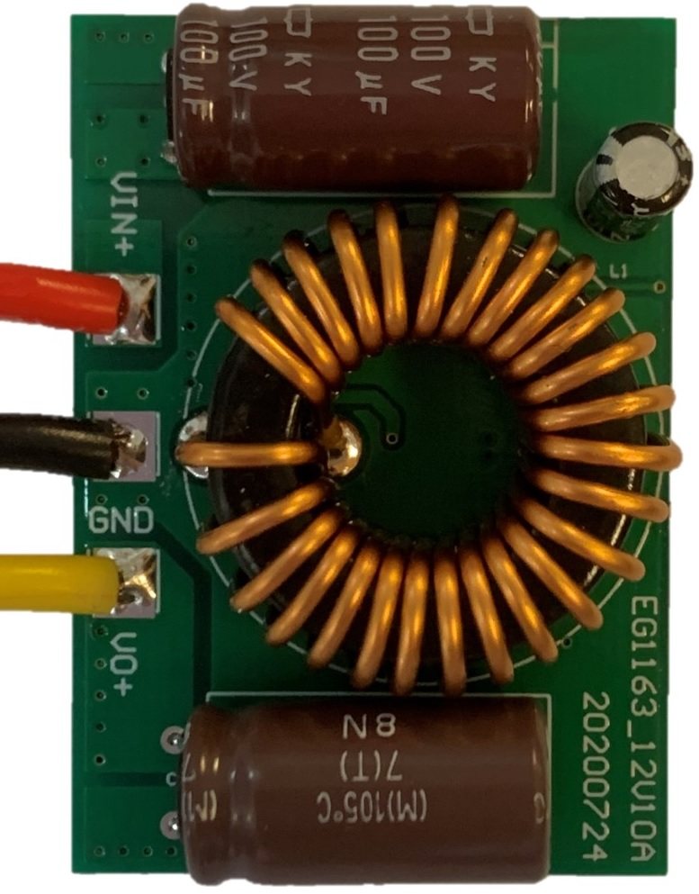 Based on the EG1163 electric vehicle converter scheme DEMO board