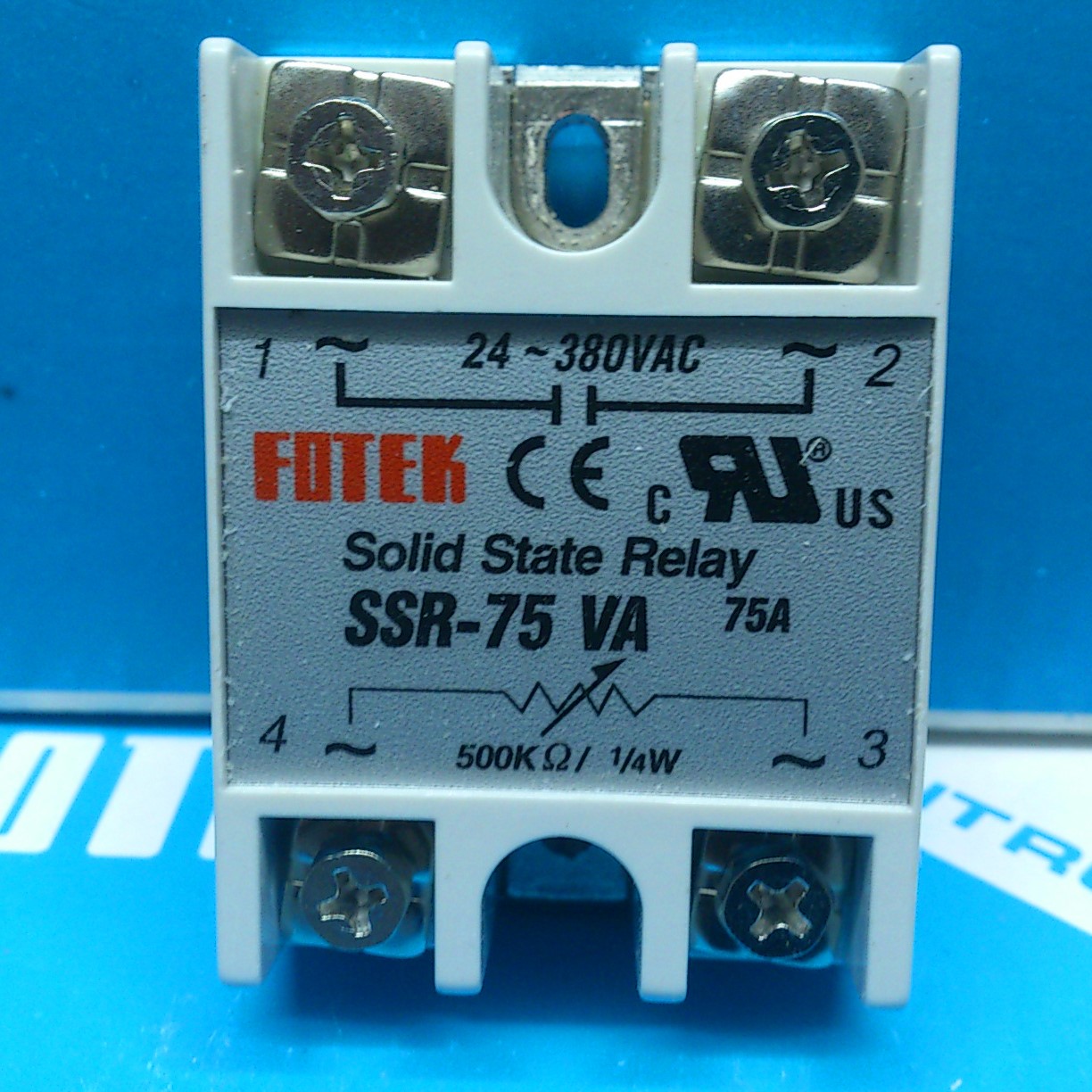 Single-phase solid state voltage regulator SSR-75VA resistance type voltage regulation 75A-Taobao