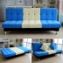 Đơn giản mục đích kép giường sofa lười vải sofa Jane châu Âu giường 1,8 căn hộ nhỏ cho thuê Futon - Ghế sô pha ghế sofa mây Ghế sô pha