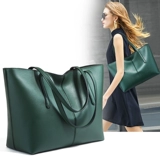 Вместительная и большая сумка через плечо, сумка на одно плечо, популярно в интернете, из натуральной кожи