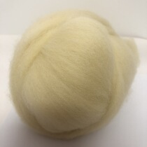 50g yellow sheep felt filled wool diy poke poke music Imported from Europe to pass the time Wool felt material package