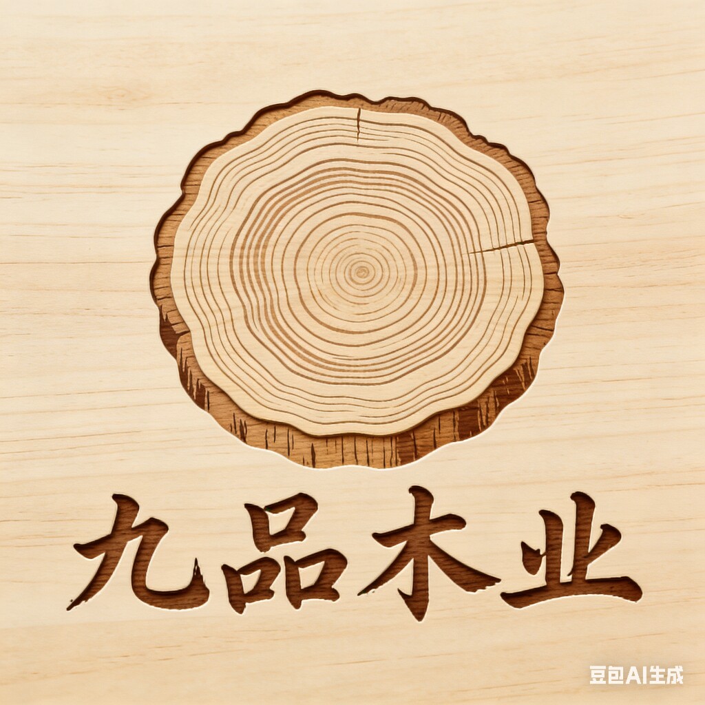 九品木业的LOGO