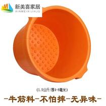 Beef tendon plastic foot bath bucket for pedicure special foot bath basin that is resistant to falling heightened and thickened foot bath bucket home foot bath