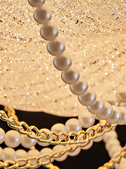 Nancy南瓜水晶灯法式轻奢现代主卧灯创意个性氛围感卧室吸顶灯