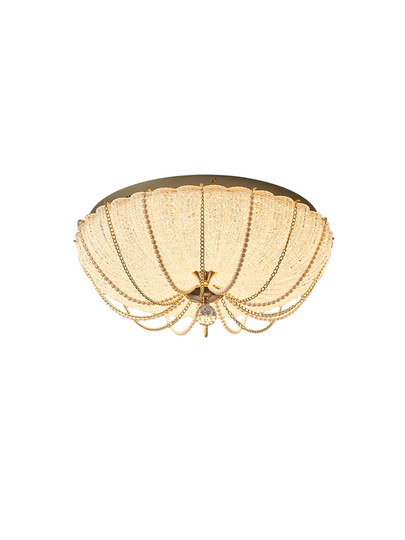 Nancy南瓜水晶灯法式轻奢现代主卧灯创意个性氛围感卧室吸顶灯