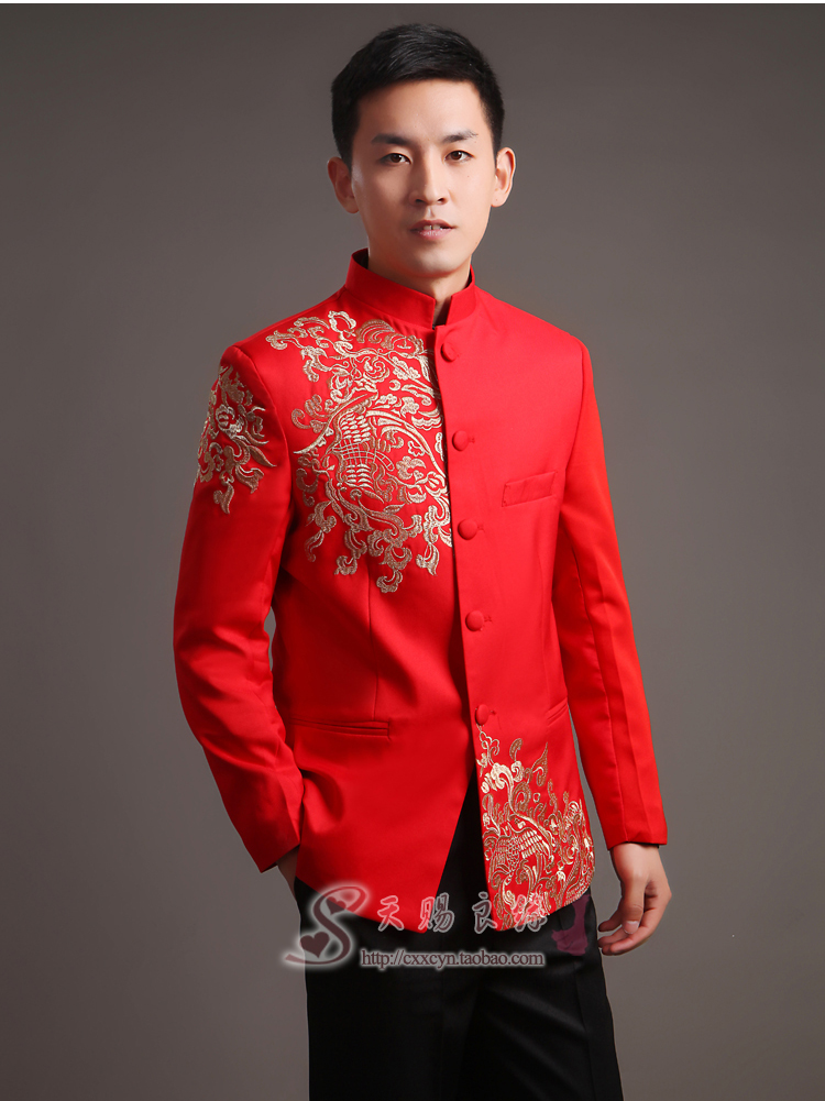 Мужской национальный костюм в китае Мужской национальный костюм в китае