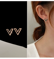 3036 черных серьги V