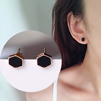 3143 гексагональные серьги