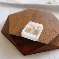 3349 Маленькие серьги из матовой любви