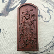 Taoist Lightning Strike Date Wood Token Thunder department for three sixteen days to customize the Marshal Token to customize embossed wood carvings