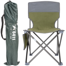  6411 canvas folding chair Ultra-lightweight portable outdoor car camping sketching backrest leisure beach fishing stool