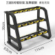 Gym Commercial Dumbbell Rack Home Storage Rack Thickened Carbon Steel American-Style Gym Dumbbell Rack Vertical Double-Layer Dumbbell Rack