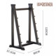 Barbell bar, barbell plate, fixed barbell storage rack, curved bar, straight barbell storage rack, storage rack, fitness equipment