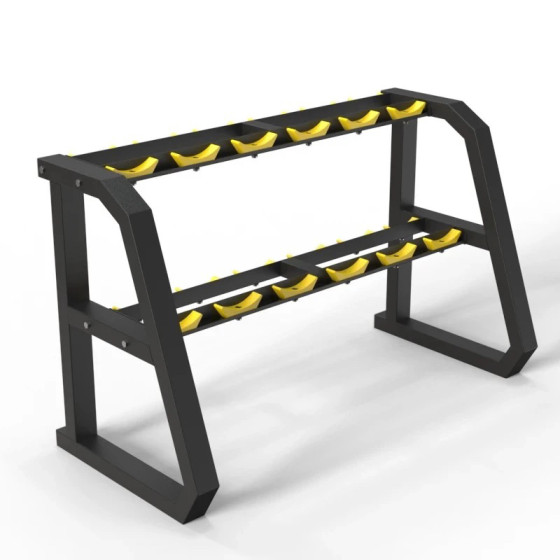 Gym Home Use Rack Multi-Specification Dumbbell Rack Three-Layer Dumbbell Rack Commercial Storage Dumbbell Rack Tray Complete Set