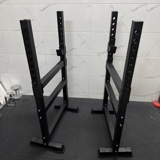 Professional Home Squat Rack Split Bed Weightlifting Multi-Functional Bench Press Rack Set Barbell Push-Up Fitness Equipment Rack