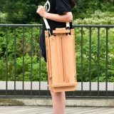 Ящик для рисования Ящик для масляной живописи тележки типа Портативный ящик для рисования маслом из итальянского бука Портативный мольберт для ящика для масляной живописи Специальный складной ящик для рисования для студентов-художников Ящик для рисования маслом из бука Ящик для рисования маслом на открытом воздухе