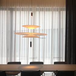 Spanish Flamingo Restaurant Ufo Pendant Light Designer Minimalist Model Home Living Room Staircase Lighting Fixtures