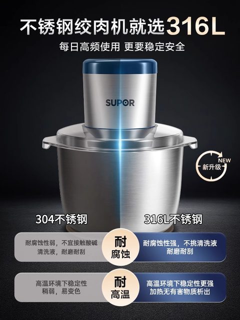 Supor meat grinder household small multi-functional cooking mixer stuffing machine official flagship store genuine 2025 new model