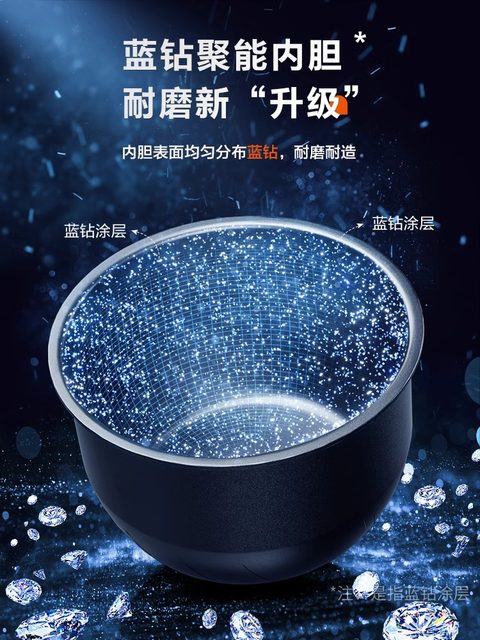 Supor Electric Rice Cooker for Home Use, Small Rice Cooker for 3 to 4 People, Smart Soup and Rice Cooking Pot, 2025 New Model, Genuine Product