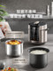 Supor Electric Pressure Cooker for Home Use, 6L Stainless Steel, Non-Coating, Smart New Model, Dual Pot Rice Cooker