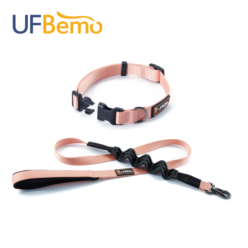 UFBemo Puppy collar Traction Rope Large and large dog gold wool Kirketedi Explosion-proof Pets Neck and Pet Neck