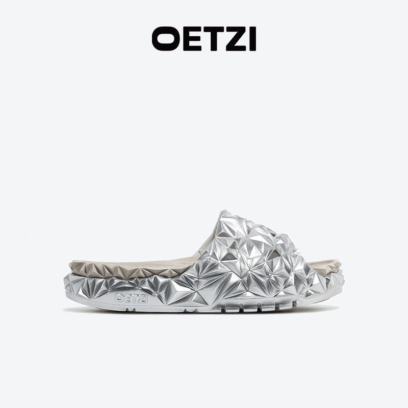 Oetzi Ice Man oz Iceberg Durian Slippers Thick-Soled Outdoor Sandals Summer Beach Shoes Unisex
