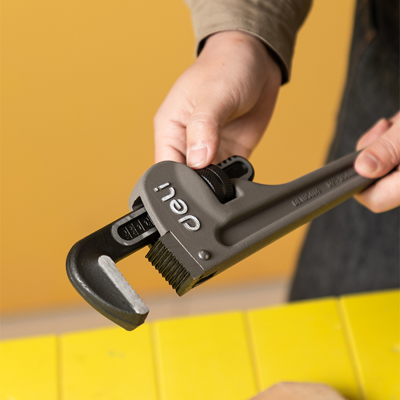 Right-hand deli heavy aluminum alloy tube pliers DL105010 105012105014-Taobao