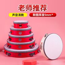 Tambourine dance props Tambourine Kindergarten childrens percussion instrument Xinjiang Uighur Dunhuang Feitian hand clapping tambourine