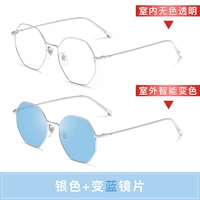 Серебряная рама+неизвестно [Blue+UV Prevention]